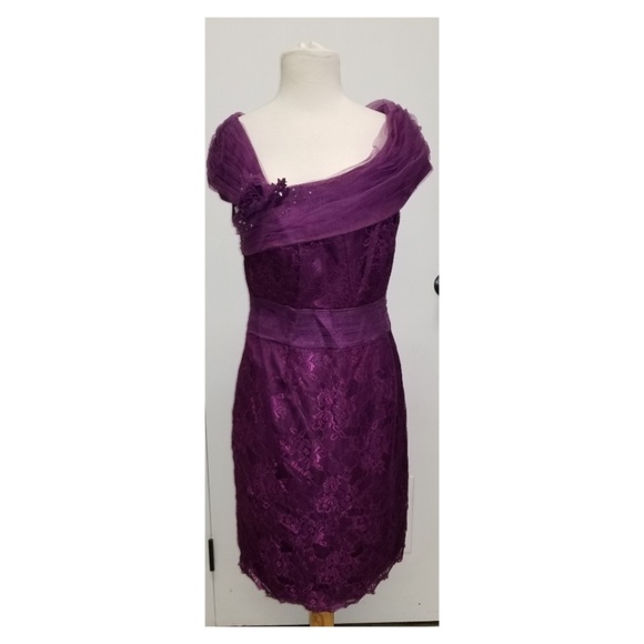 Purple Mother of the Groom Dresses